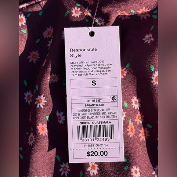 NWT Wild Fable crepe mini skirt - size S - Picture 5 of 6